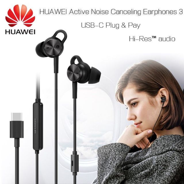 Huawei Active Noise Canceling USB C Headphones - Mobile123