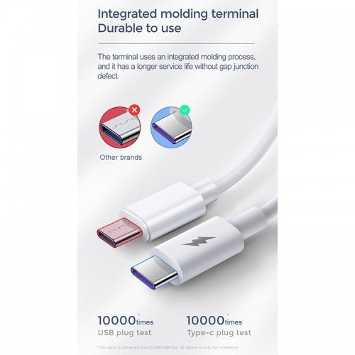 Joyroom 5A USB to Type-C Super Fast Charging Cable 1050M7 - Mobile123