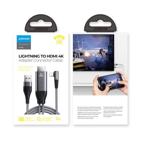 Joyroom Lightning to HDMI 4K 60Hz 35L1 - Mobile123