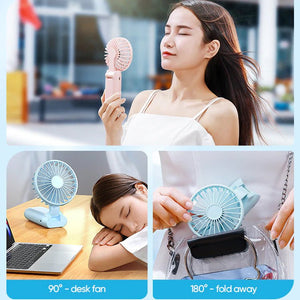 Joyroom Mini Handheld Fan (digital display) CY451 - Mobile123