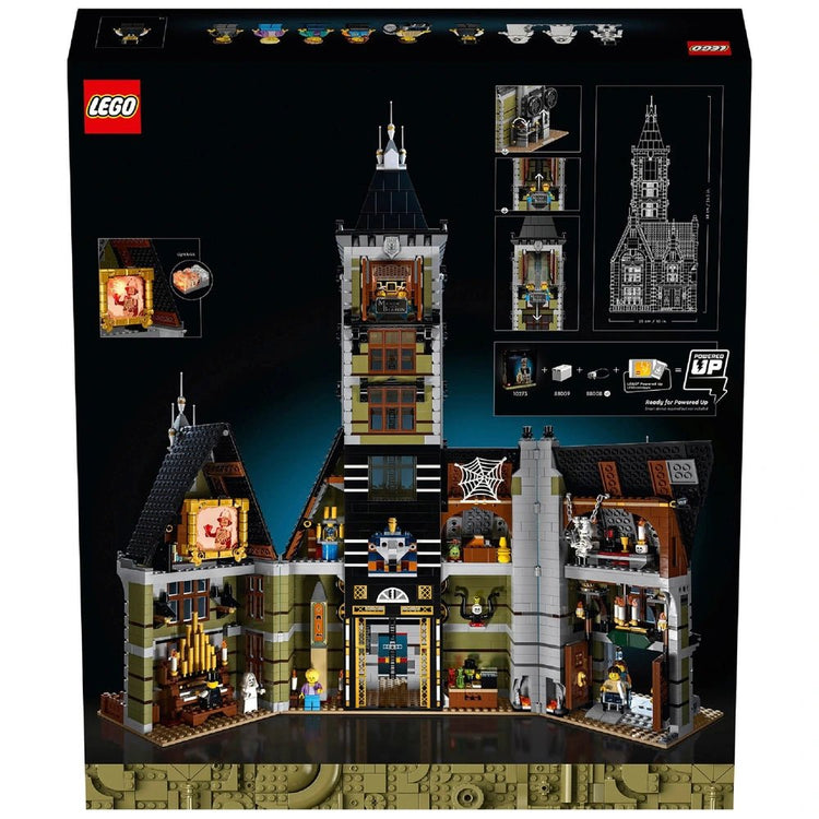 LEGO 10273 Creator Expert Haunted House Model Set for Adults - Mobile123