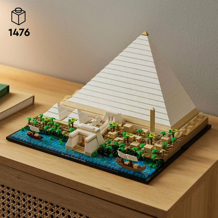 LEGO 21058 Architecture Great Pyramid of Giza Set for Adults - Mobile123