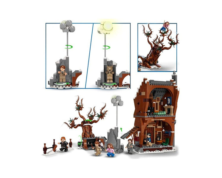 LEGO 76407 Harry Potter Shrieking Shack & Whomping Willow Set - Mobile123