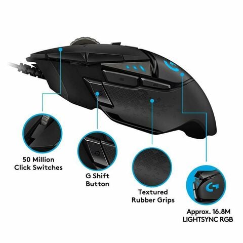 Logitech G502 Hero Gaming Mouse - Mobile123