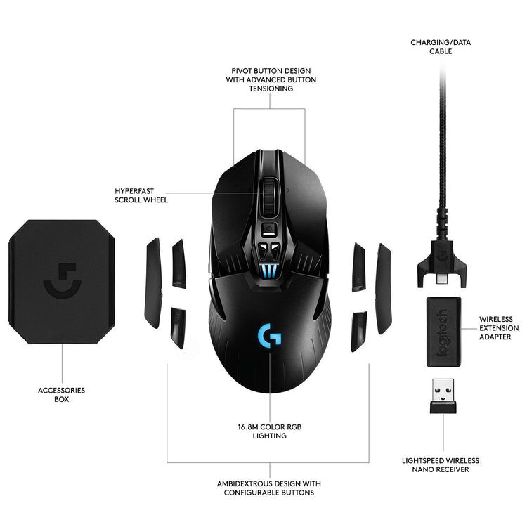 Logitech G903 Gaming Mouse - Mobile123