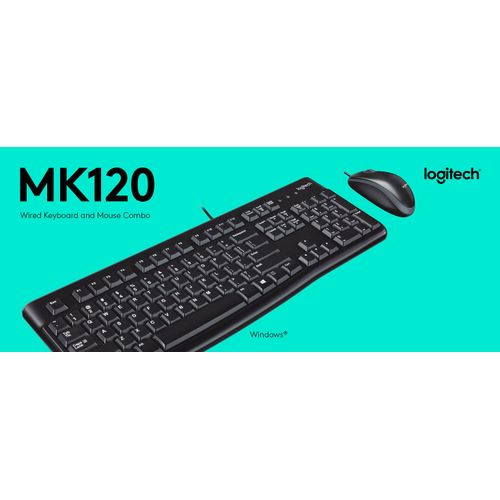 Logitech MK120 Keyboard & Mouse Set - Mobile123