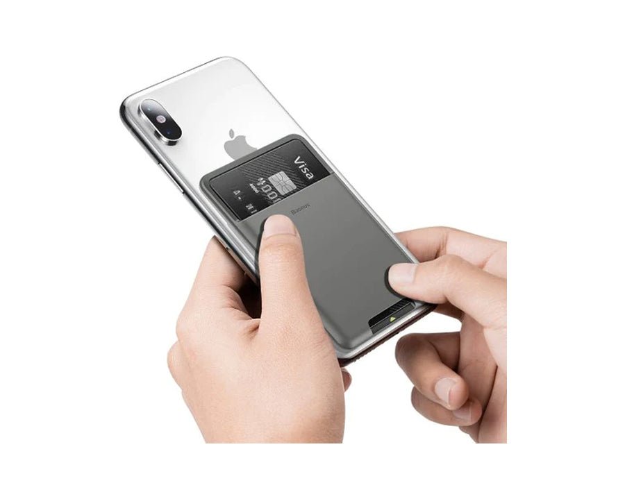 Phone Wallet Stick-On Card Pocket - Mobile123