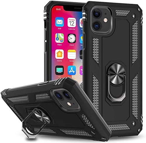 Samsung A Series Hard Case with Ring Holder - Mobile123