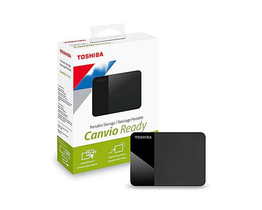 Toshiba Canvi Portable External Hard Drive 2TB - Mobile123